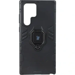 Kup Bizon Case Armor Ring Samsung Galaxy S22 Ultra schwarz - BIZ7822 - {ean13} - Sklep Home Screen