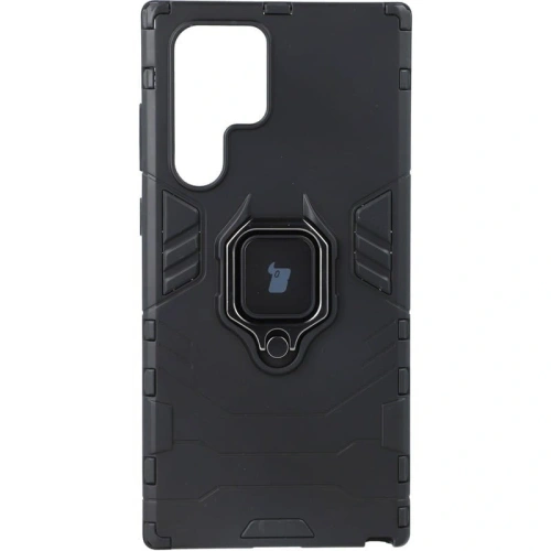Kup Bizon Case Armor Gyűrű Samsung Galaxy S22 Ultra fekete - BIZ7822 - {ean13} - Sklep Home Screen