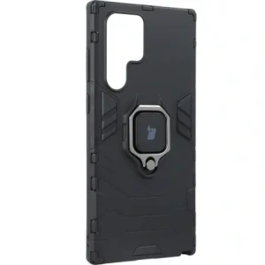 Kup Bizon Case Armor Ring Samsung Galaxy S22 Ultra schwarz - BIZ7822 - {ean13} - Sklep Home Screen