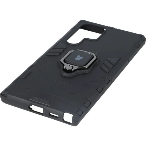 Kup Bizon Case Armor Gyűrű Samsung Galaxy S22 Ultra fekete - BIZ7822 - {ean13} - Sklep Home Screen