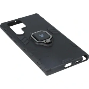 Kup Bizon Case Armor Ring Samsung Galaxy S22 Ultra schwarz - BIZ7822 - {ean13} - Sklep Home Screen