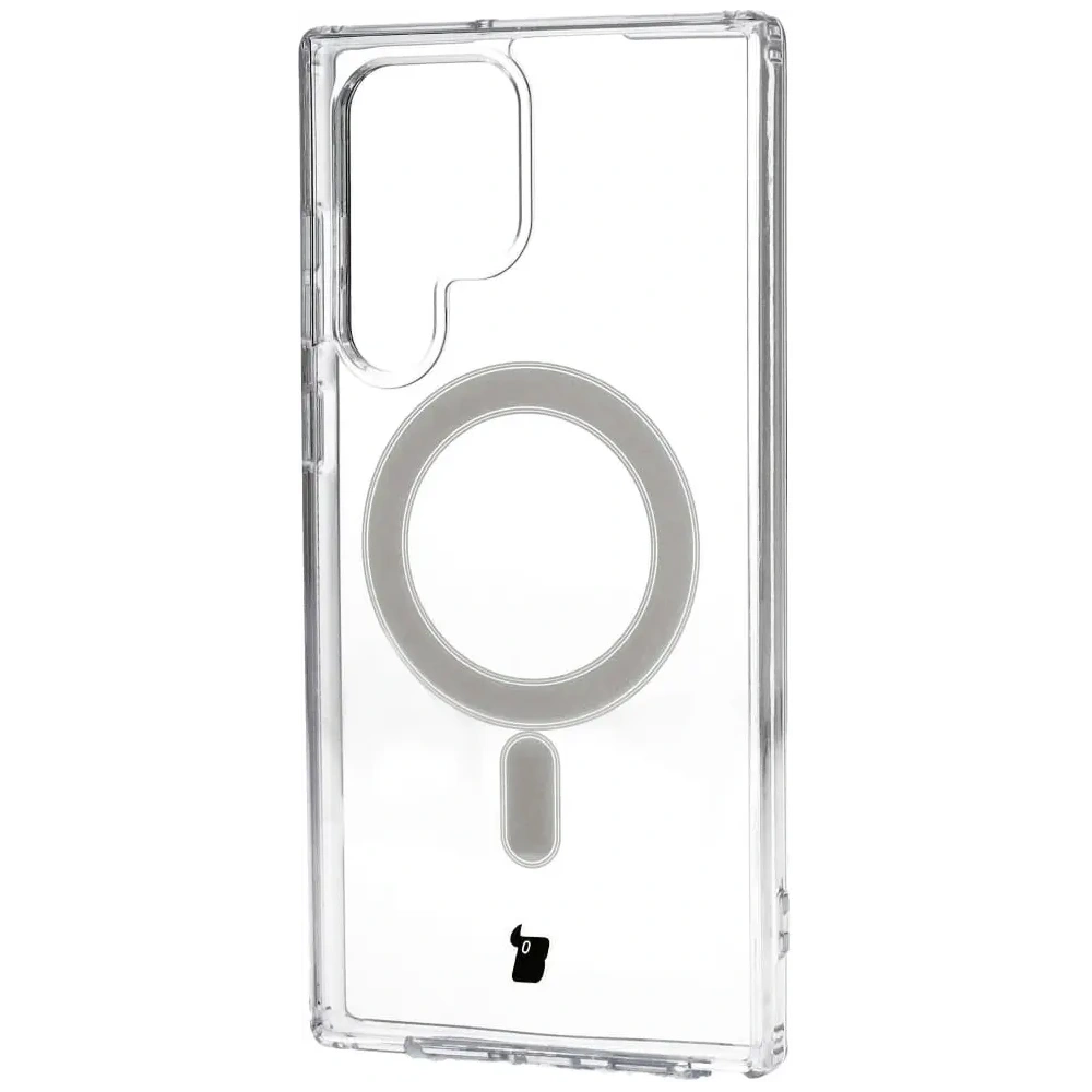 Etui Bizon Case Pure Magnetic do Samsung Galaxy S22 Ultra przezroczyste