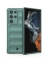 Bizon Case Tur Samsung Galaxy S22 Ultra dunkelgrün