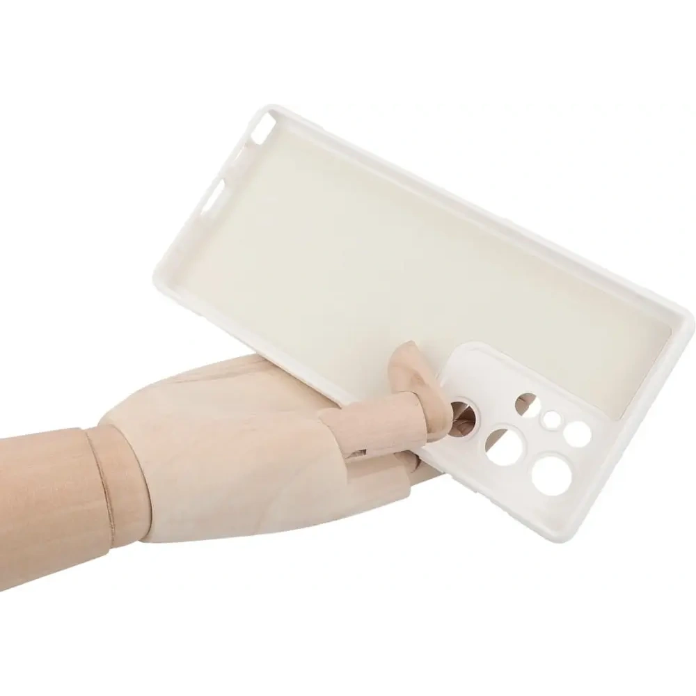 Pancerne etui Bizon Case Tur do Samsung Galaxy S22 Ultra białe