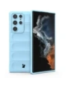 Bizon Case Tur Samsung Galaxy S22 Ultra albastru deschis