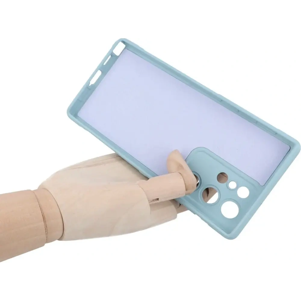 Pancerne etui Bizon Case Tur do Samsung Galaxy S22 Ultra jasnoniebieskie