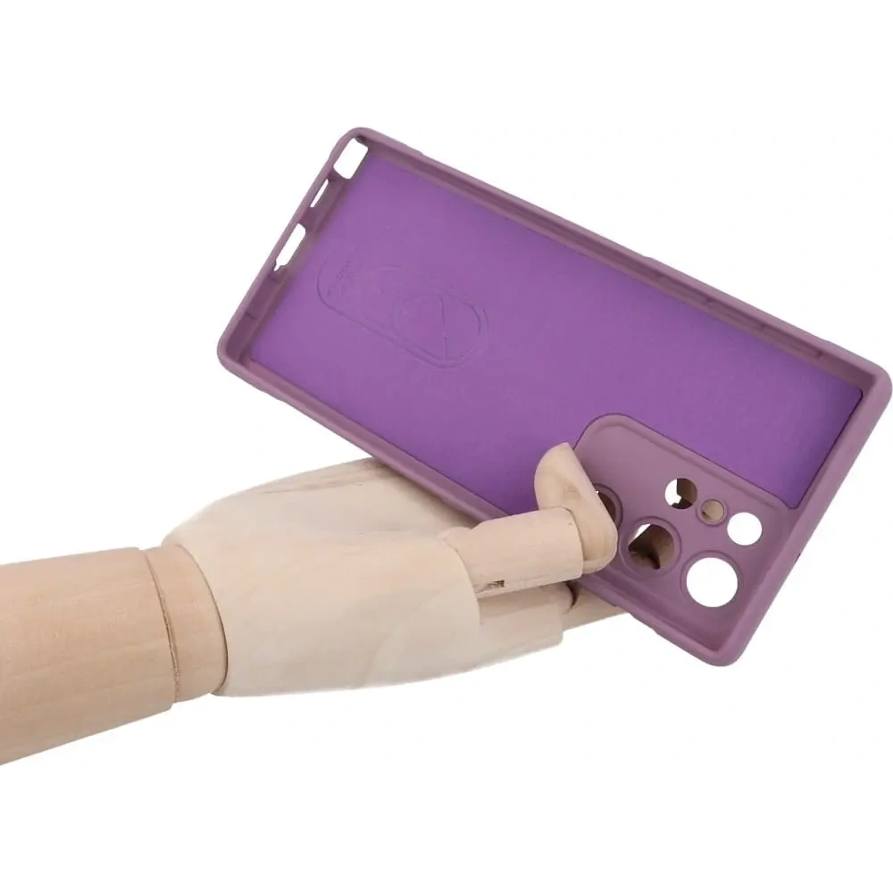 Pancerne etui Bizon Case Tur do Samsung Galaxy S22 Ultra jasnofioletowe