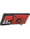 Kup Etui Bizon Case Camshield Card Slot Ring do Samsung Galaxy S22 Ultra czerwone - BIZ7829 - {ean13} - Sklep Home Screen