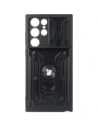 Kup Bizon Case Camshield Kártyafoglalatos Gyűrű Samsung Galaxy S22 Ultra fekete - BIZ7830 - {ean13} - Sklep Home Screen
