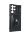 Kup Bizon Case Camshield Kartensteckplatz Ring Samsung Galaxy S22 Ultra schwarz - BIZ7830 - {ean13} - Sklep Home Screen