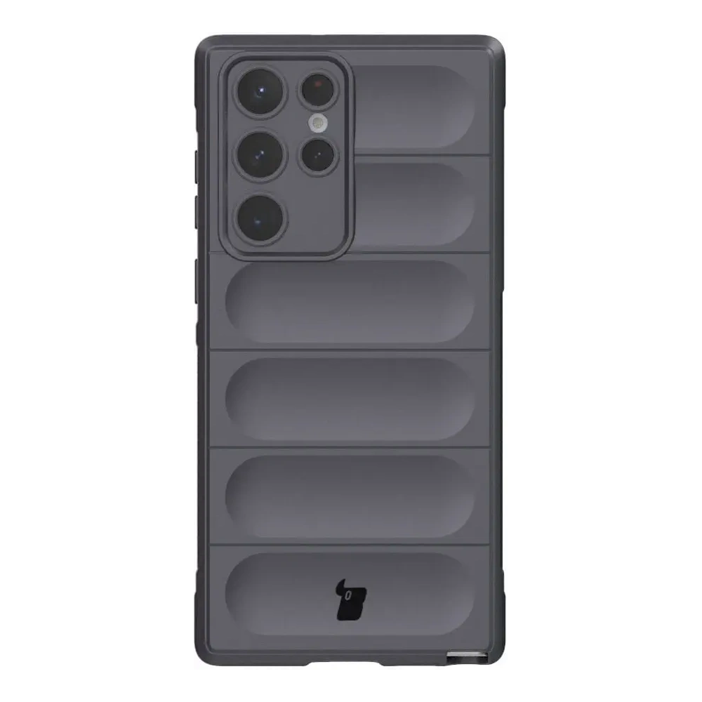 Pancerne etui Bizon Case Tur do Samsung Galaxy S22 Ultra szare