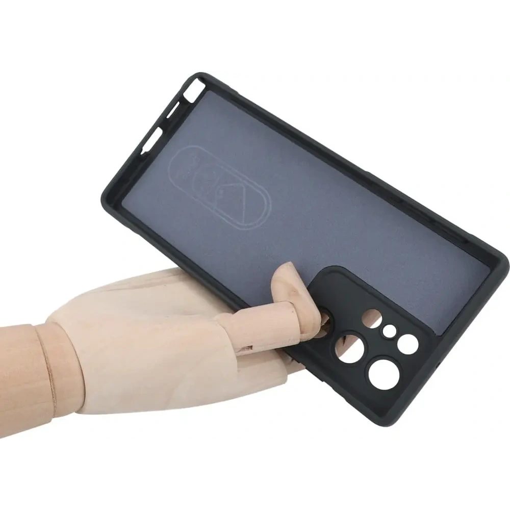 Pancerne etui Bizon Case Tur do Samsung Galaxy S22 Ultra szare