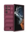 Pancerne etui Bizon Case Tur do Samsung Galaxy S22 Ultra ciemnofioletowe