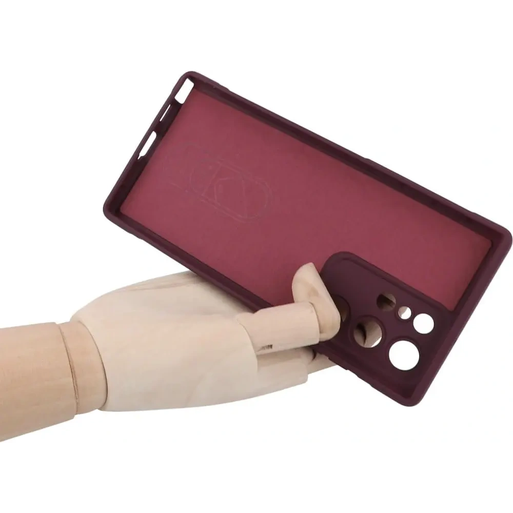 Pancerne etui Bizon Case Tur do Samsung Galaxy S22 Ultra ciemnofioletowe