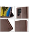 Kup Etui Bizon Case Wallet do Galaxy S22 Ultra, brązowe - BIZ7833 - {ean13} - Sklep Home Screen