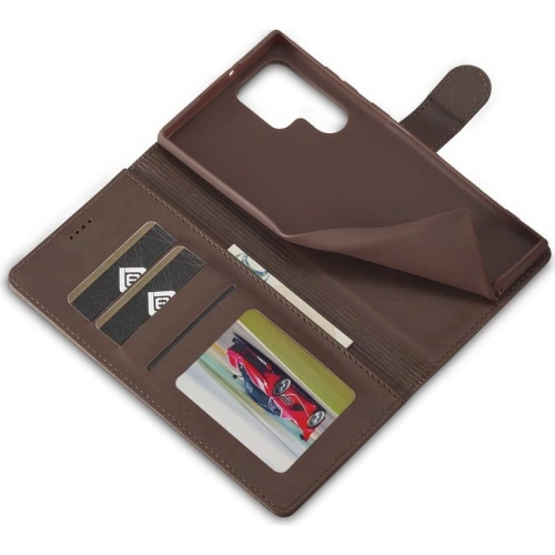 Kup Etui Bizon Case Wallet do Galaxy S22 Ultra, brązowe - BIZ7833 - {ean13} - Sklep Home Screen