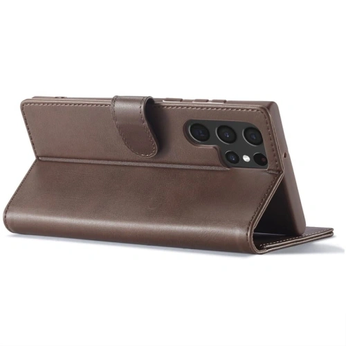 Kup Bizon Case Wallet Samsung Galaxy S22 Ultra braun - BIZ7833 - {ean13} - Sklep Home Screen