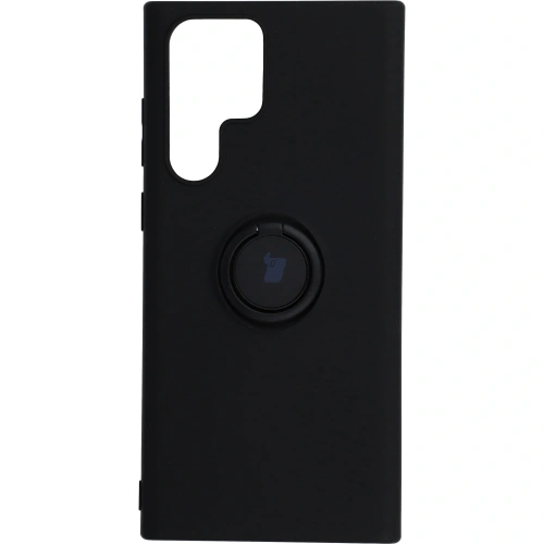 Kup Etui Bizon Case Silicone Ring do Samsung Galaxy S22 Ultra czarne - BIZ7836 - {ean13} - Sklep Home Screen