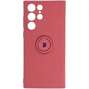 Kup Bizon Case Silikonring Samsung Galaxy S22 Ultra dunkelrosa - BIZ7837 - {ean13} - Sklep Home Screen