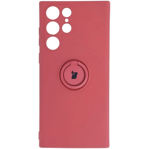 Kup Bizon Case szilikon gyűrű Samsung Galaxy S22 Ultra sötét rózsaszín - BIZ7837 - {ean13} - Sklep Home Screen