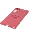 Kup Bizon Case Silikonring Samsung Galaxy S22 Ultra dunkelrosa - BIZ7837 - {ean13} - Sklep Home Screen