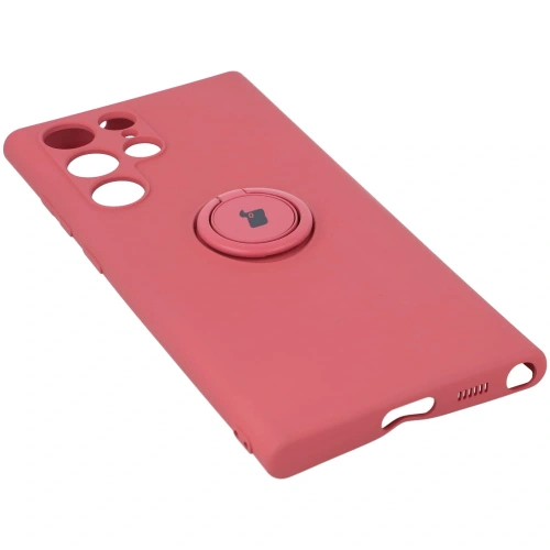 Kup Bizon Case szilikon gyűrű Samsung Galaxy S22 Ultra sötét rózsaszín - BIZ7837 - {ean13} - Sklep Home Screen