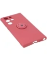 Kup Bizon Case Silikonring Samsung Galaxy S22 Ultra dunkelrosa - BIZ7837 - {ean13} - Sklep Home Screen