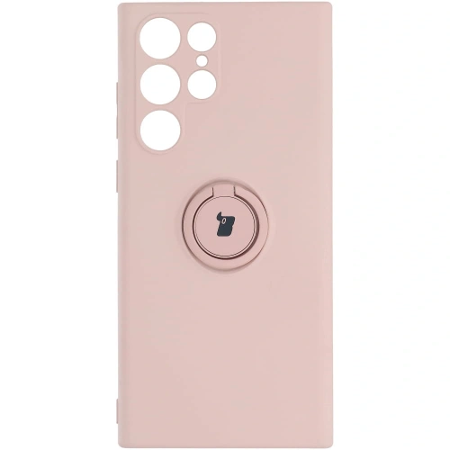 Kup Bizon Case Silikonring Samsung Galaxy S22 Ultra hellrosa - BIZ7838 - {ean13} - Sklep Home Screen