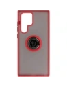 Buy Bizon Case Hybrid Ring Samsung Galaxy S22 Ultra smoky with a red frame - BIZ7839 - {ean13} - Home Screen Store Europe