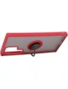 Buy Bizon Case Hybrid Ring Samsung Galaxy S22 Ultra smoky with a red frame - BIZ7839 - {ean13} - Home Screen Store Europe