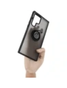 Kup Bizon Case Hybrid Ring Samsung Galaxy S22 Ultra fumuriu cu un cadru negru - BIZ1669 - {ean13} - Sklep Home Screen
