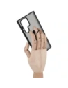 Buy Bizon Case Hybrid Ring Samsung Galaxy S22 Ultra smoky with a black frame - BIZ1669 - {ean13} - Home Screen Store Europe