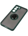 Kup Bizon Case Hybrid Ring Samsung Galaxy S23 füstös sötétzöld kerettel - BIZ1670 - {ean13} - Sklep Home Screen