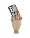Kup Bizon Case Hybrid Ring Samsung Galaxy S23 füstös sötétzöld kerettel - BIZ1670 - {ean13} - Sklep Home Screen