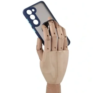 Kup Bizon Case Hybrid Ring Samsung Galaxy S23 rauchig mit einem navyblauen Rahmen - BIZ1671 - {ean13} - Sklep Home Screen
