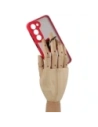 Kup Bizon Case Hybrid Ring Samsung Galaxy S23 rauchig mit einem roten Rahmen - BIZ7841 - {ean13} - Sklep Home Screen