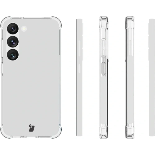 Kup Bizon Case Clear Pack Hülle + 2x Bildschirmglas + Linsen Glas Samsung Galaxy S23 klar - BIZ1674 - {ean13} - Sklep Home Screen