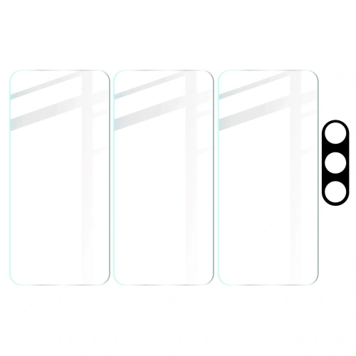 Kup BIZON Clear 2 3x Bildschirmglas + Kameraglas Samsung Galaxy S23 - BIZ1675 - {ean13} - Sklep Home Screen