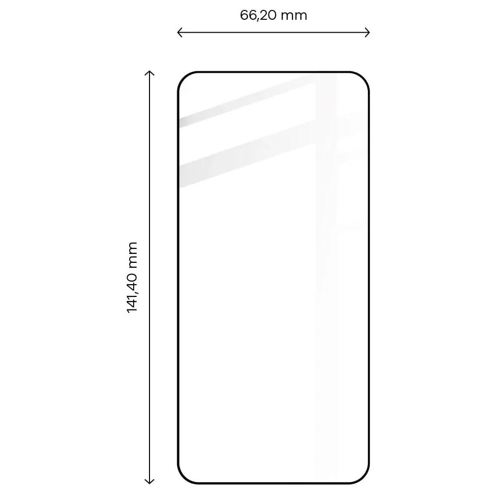 2x Szkło na ekran + szkło na aparat BIZON Edge 2 do Samsung Galaxy S23