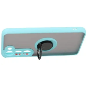 Kup Bizon Case Hybrid Ring Samsung Galaxy S23 rauchig mit einem hellblauen Rahmen - BIZ7843 - {ean13} - Sklep Home Screen
