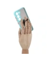 Kup Bizon Case Hybrid Ring Samsung Galaxy S23 fumuriu cu un cadru albastru deschis - BIZ7843 - {ean13} - Sklep Home Screen