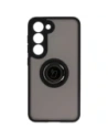 Kup Etui z uchwytem na palec Bizon Case Hybrid Ring do Samsung Galaxy S23 przydymione z czarną ramką - BIZ1679 - {ean13} - Sklep Home Screen
