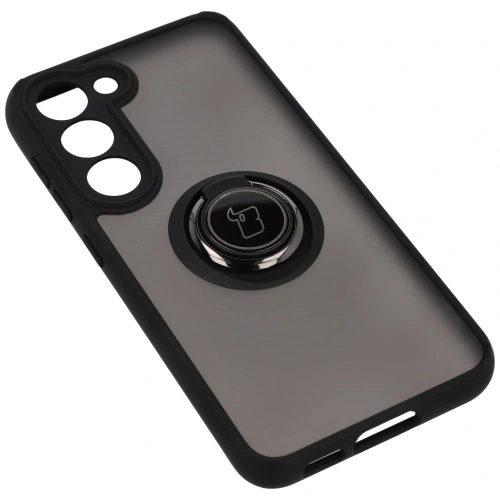 Kup Bizon Case Hybrid Ring Samsung Galaxy S23 füstös fekete kerettel - BIZ1679 - {ean13} - Sklep Home Screen