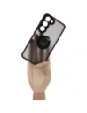 Kup Bizon Case Hybrid Ring Samsung Galaxy S23 fumuriu cu un cadru negru - BIZ1679 - {ean13} - Sklep Home Screen