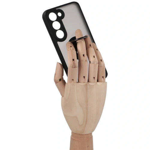 Kup Bizon Case Hybrid Ring Samsung Galaxy S23 rauchig mit einem schwarzen Rahmen - BIZ1679 - {ean13} - Sklep Home Screen