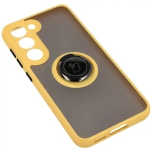 Kup Bizon Case Hybrid Ring Samsung Galaxy S23 rauchig mit einem gelben Rahmen - BIZ7845 - {ean13} - Sklep Home Screen