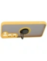 Buy Bizon Case Hybrid Ring Samsung Galaxy S23 smoky with a yellow frame - BIZ7845 - {ean13} - Home Screen Store Europe