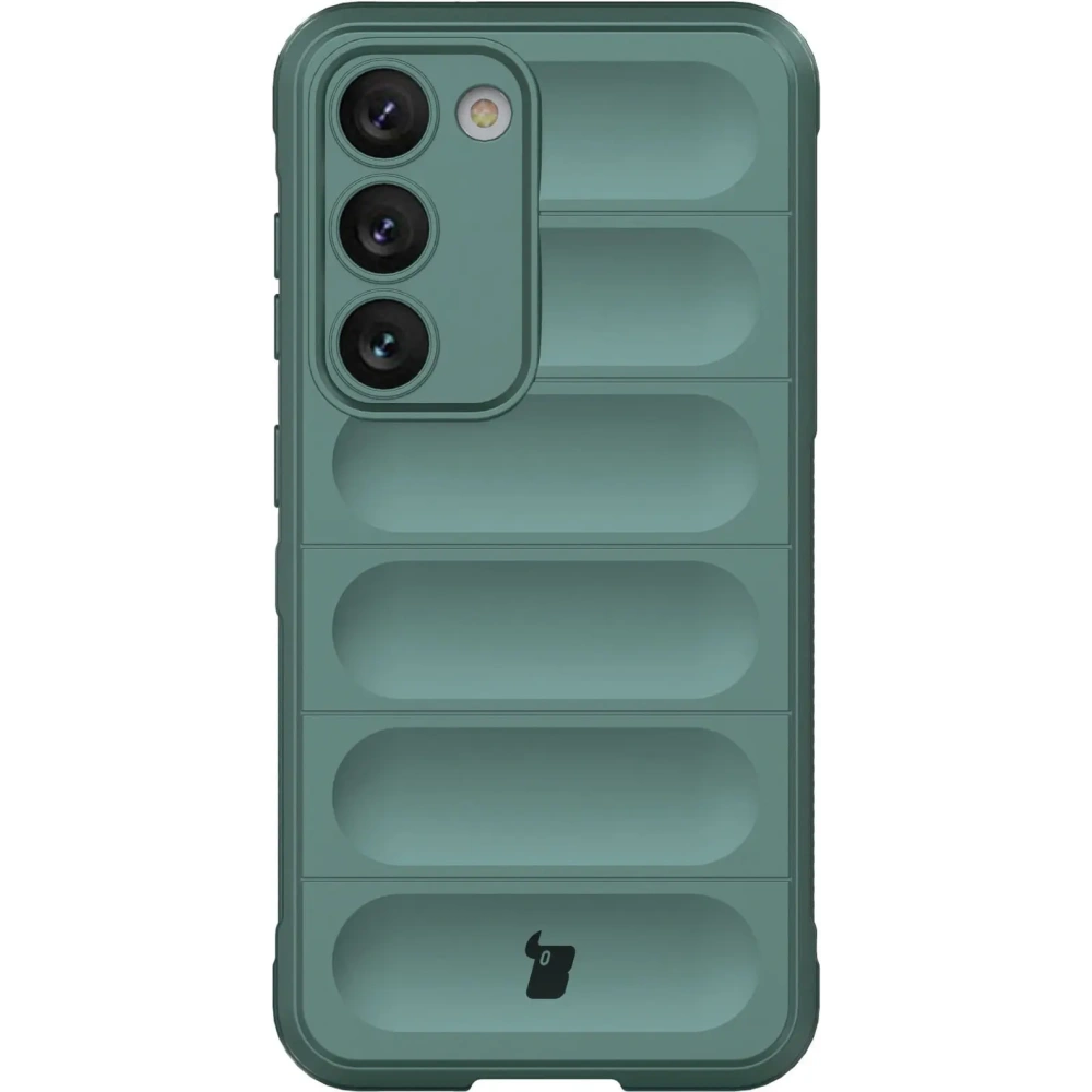 Pancerne etui Bizon Case Tur do Samsung Galaxy S23 ciemnozielone