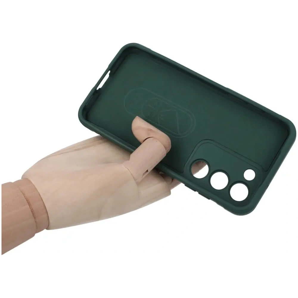 Pancerne etui Bizon Case Tur do Samsung Galaxy S23 ciemnozielone