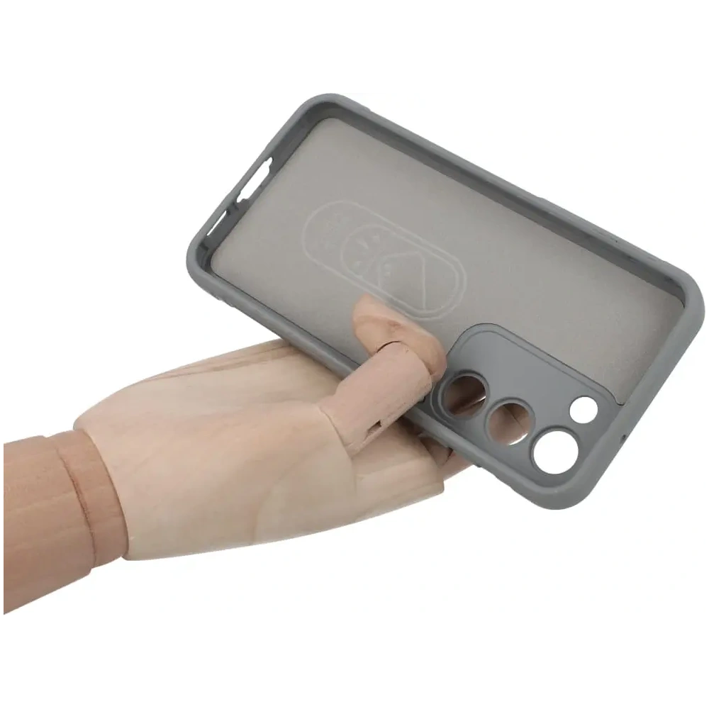 Pancerne etui Bizon Case Tur do Samsung Galaxy S23 jasnoszare